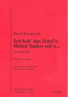 Ich hab' das Fräul'n Helen baden seh'n 