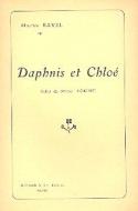 Daphnis & Chloe Livret 