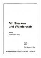 Mit Stecken und Wanderstab 