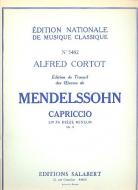 Capriccio En Fa Diese Mineur Op.5 Piano 