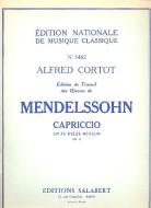 Capriccio En Fa Diese Mineur Op.5 Piano 