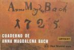 Notebook for Anna Magdalena Bach (1725) 