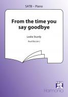 From The time you say goodbye 