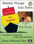 Aebersold Vol. 54 Maiden Voyage Jazz Solos For Trombone 