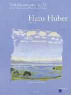 Vocal quartets op. 52 