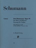 Three Romances op. 94 