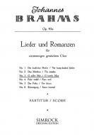 Lieder und Romanzen op. 93a Nr. 3 