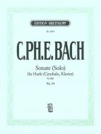 Sonata (Solo) G Major Wq 139 