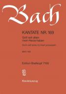 Kantate Nr. 169 "Gott soll allein mein Herze haben (God's self alone my heart possesseth)" BWV 169 (18. Sonntag nach Trinitatis) für Alt-Solo, Solo-Orgel, gemischter Chor (SATB) und Orchester 