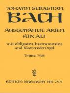 Ausgewählte Arien für Alt Heft 3 