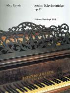 6 Klavierstücke op. 12 