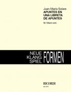 Apuntes en una libreta de apuntes 
