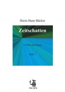 Zeitschatten - 21 Klavierszenen Heft 1 