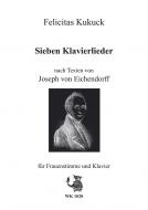 7 Klavierlieder 