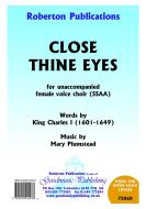 Close Thine Eyes 