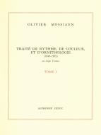 Traite de Rythme, de Couleur et D'Ornithologie 