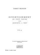 Divertissement en 3 Parties 