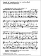 Die 12 Choralsätze der Matthäuspassion 