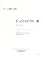 Évocation III pour Grand Orgue 
