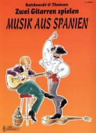 Zwei Gitarren spielen Musik aus Spanien 