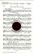 Gesicht Jesajas op. 41 