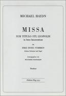 Missa sub titulo Sti Leopoldi 