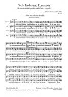 6 Lieder und Romanzen op. 93a, Nr. 1-6 