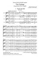 4 Gesänge op. 59 