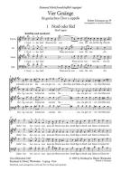 4 Gesänge op. 59 
