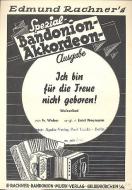 Ich bin für die Treue nicht geboren! 