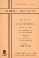 Im Reiche des Indra 