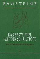 Das erste Spiel auf der Schulflöte 