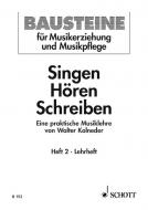 Singen - Hören - Schreiben Heft 2 - Lehrbuch Standard
