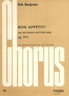 Bon Appetit! Op. 77b For Speaker, Baritone Solo And Male Chorus 