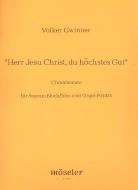 Chorale Sonata On Lord Jesus Christ, You Highest Good 
