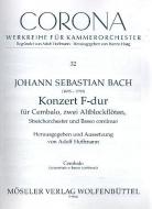 Concerto F major BWV 1057 