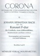 Concerto F major BWV 1057 