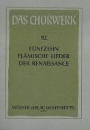 Flemish Songs Of The Renaissance 