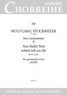Three Song Motets Wk 271 Standard