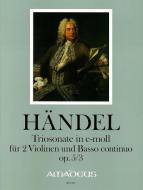 Sonata a tre in e minor op. 5/3 