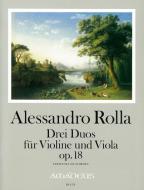 Three Duos op. 18 