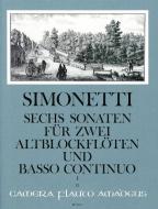 6 Sonatas op.2 Vol. I 