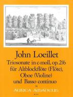 Sonata a tre in c minor op. 2/6 