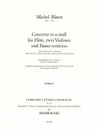 Concerto in a minor - Set of Parts: 3/3/3 