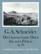 Three duos concertants op. 78 