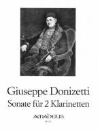 Sonata in C major for two clarinets 
