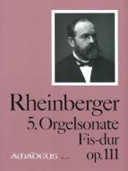 5. Orgelsonate in Fis-dur op. 111 