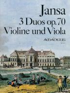 Three Duos op. 70 Nr. 1-3 