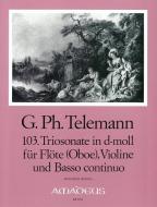 103. Triosonate in d-moll (1. Pariser Triosonate) 