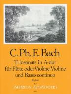 Sonata a tre in A major - Wq 146 